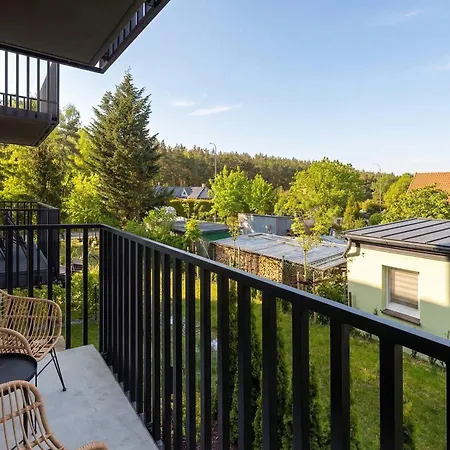 アパート Zaciszne Z Parkingiem I Balkonem Na Wyspie Sobieszewskiej By Renters